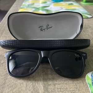 Ray-Ban Wayfarer matte black finish sunglasses